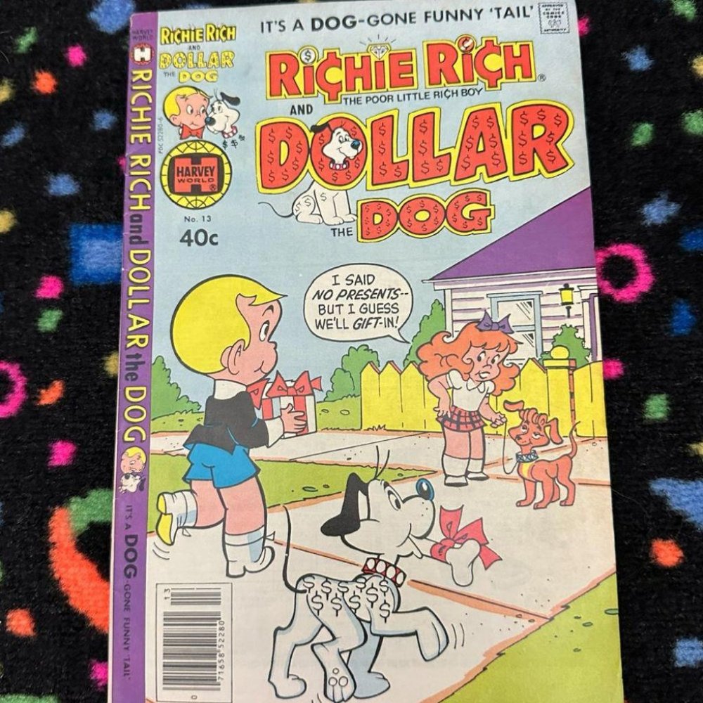 RICHIE RICH‎ AND DOLLAR THE DOG COMIC